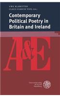 Contemporary Political Poetry in Britain and Ireland