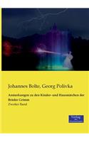 Anmerkungen zu den Kinder- und Hausmärchen der Brüder Grimm