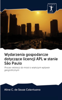 Wydarzenia gospodarcze dotyczące licencji APL w stanie São Paulo