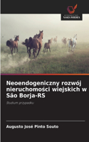 Neoendogeniczny rozwój nieruchomosci wiejskich w São Borja-RS