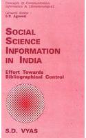 Social Science Information in India: Efforts Towards Biblio. Control
