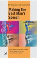 Making The Best Man S Speech (The Things That Really Matter About)