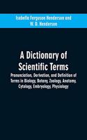 dictionary of scientific terms