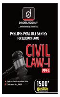 DRISHTI Judiciary PPS 4 Civil Law | Limitation Act, Code Of Civil Procedure Prelims Exam Books [Perfect Paperback] Team Drishti [Perfect Paperback] Team Drishti [Perfect Paperback] Team Drishti