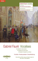 Gabriel Faure Vocalises for medium high voice