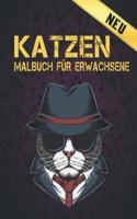 Neu Malbuch für Erwachsene Katzen