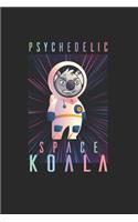 Psychodelic Space Koala Psychonaut