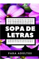Sopa de Letras Para Adultos