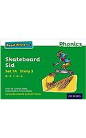 Read Write Inc. Phonics: Skateboard Sid (Green Set 1A Storybook 3)