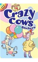 Crazy Cows Stickers