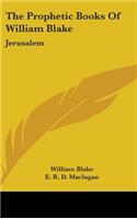 Prophetic Books Of William Blake