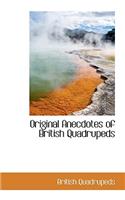 Original Anecdotes of British Quadrupeds