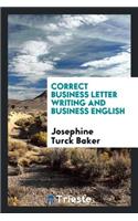 Correct Business Letter Writing and Business English