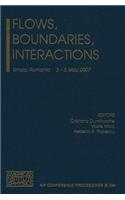 Flows, Boundaries, Interactions