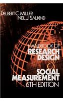 Handbook of Research Design and Social Measurement