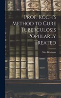 Prof. Koch's Method to Cure Tuberculosis Popularly Treated