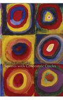 Wassily Kandinsky Squares with Concentric Circles: (Quill Contacts & Password Books)