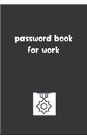 Password Book For Work