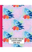 High School Teacher Lesson Planner 2019-2020