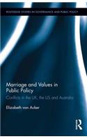 Marriage and Values in Public Policy