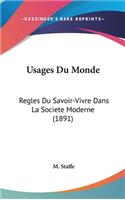 Usages Du Monde