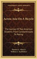 Across Asia on a Bicycle