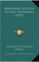 Memorial of Eliza Butler Thompson (1879)
