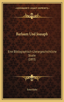 Barlaam Und Joasaph