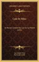 Code De Milice