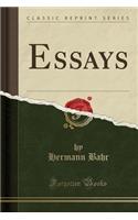 Essays (Classic Reprint)