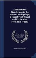 A Naturalist's Wanderings in the Eastern Archipelago; A Narrative of Travel and Exploration from 1878 to 1883