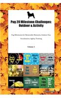 Pug 20 Milestone Challenges: Outdoor & Activity Pug Milestones for Memorable Moments, Outdoor Fun, Socialization, Agility, Training Volume 3