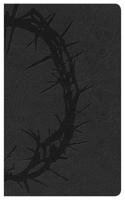 NKJV Large Print Compact Reference Bible, Charcoal LeatherTouch