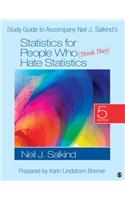Study Guide to Accompany Neil J. Salkind's Statistics for People Who (Think They) Hate Statistics