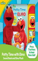 Sesame Street: Potty Time with Elmo Sound Book and Elmo Plush Set