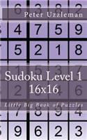 Sudoku Level 1 16x16: Little Big Puzzle Book(Little Big Puzzle Book)