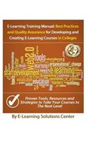 E-Learning Training Manual