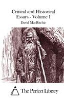 Critical and Historical Essays - Volume I