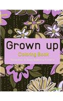 Grown Up Coloring Book 8: Coloring Books for Grownups: Stress Relieving Patterns(8 Grown Up Coloring Book)