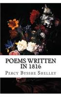 Poems Written In 1816