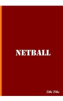 Ethi Pike - Netball Notebook / Extended Lines / Soft Matte Cover