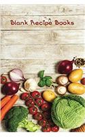 Blank Recipe Books