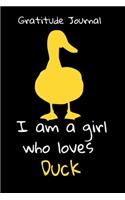 I Just Really Like Duck Gratitude Journal: Perfect gift for animal lovers - daily planner and notebook - its interior is excellent to thank what happened that day.