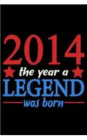 2014 The Year A Legend Was Born