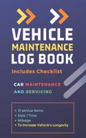 Vehicle Maintenance Log Book