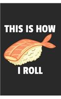 Sushi Notizbuch