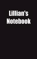 Lillian's Notebook: 6x9 Lined Notebook, Gift For a Friend or a Colleague (Gift For Someone You Love)