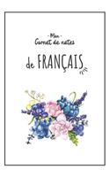 Mon Cahier De Français, Composition Journal: Original And Useful Gift For Birthday Or Christmas, For A French Student, For Men, Women, Or A loved One