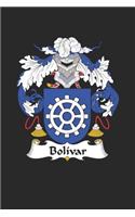 Bolivar: Bolivar Coat of Arms and Family Crest Notebook Journal (6 x 9 - 100 pages)