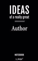 Notebook for Authors / Author